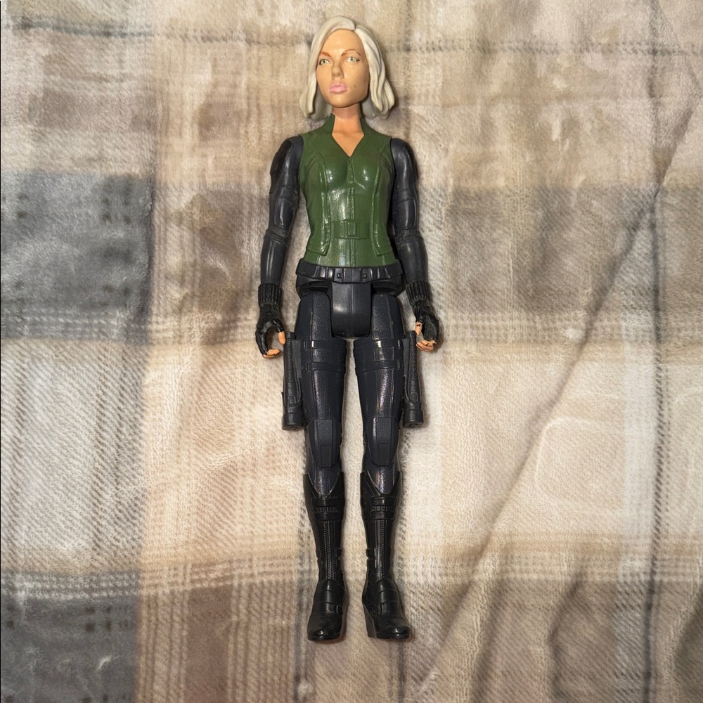 Marvel Action Figure with Green and Black Outfit